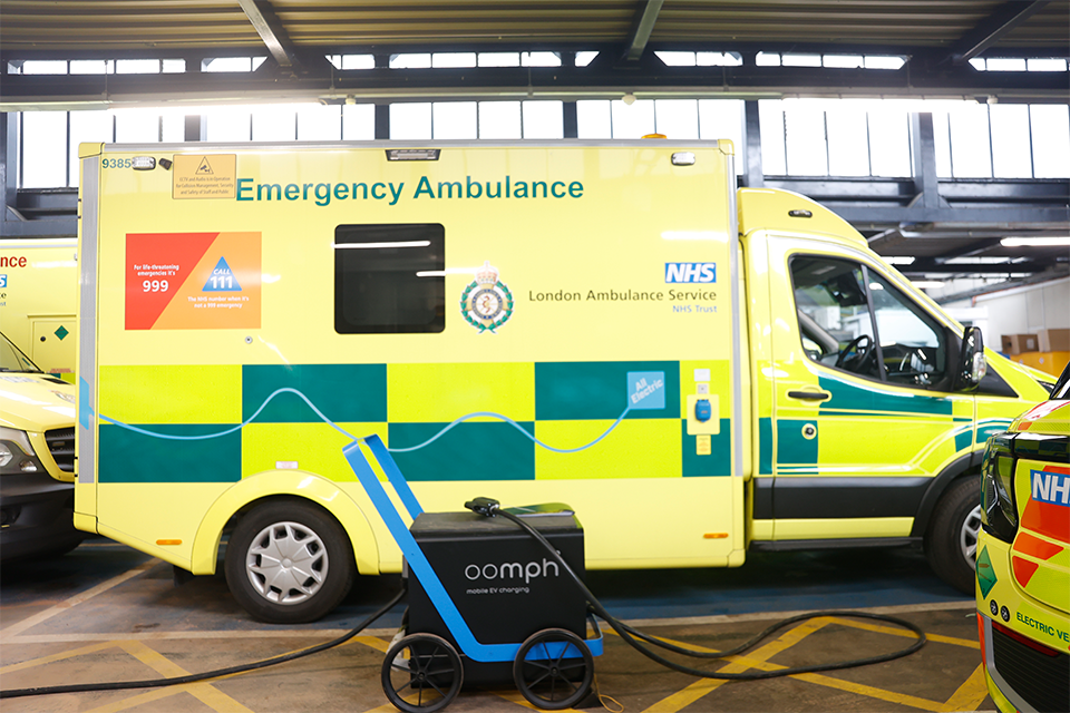 Health service to save millions with boost to electrify NHS fleet