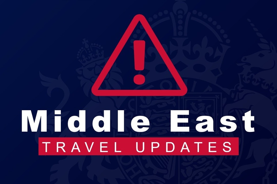 Foreign Office travel advice updates