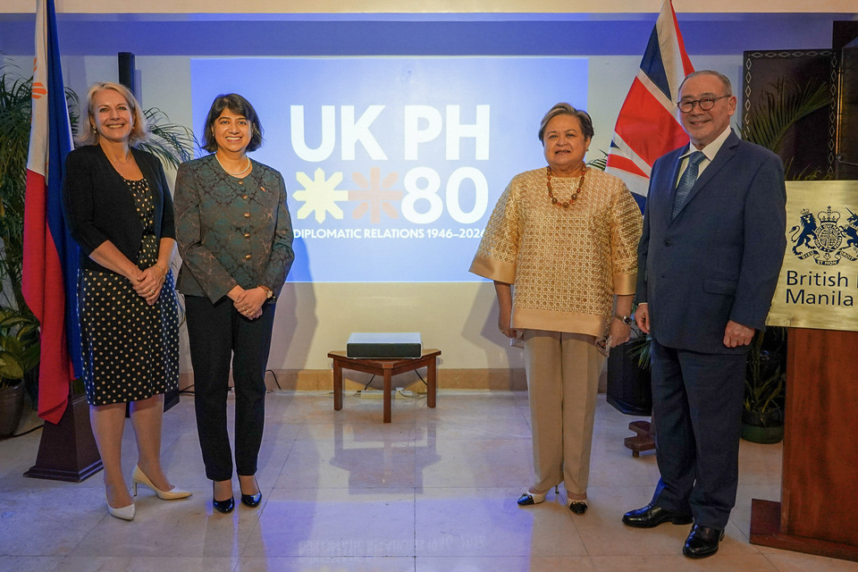 UK Minister Visits Manila for 80th Year of Bilateral Ties