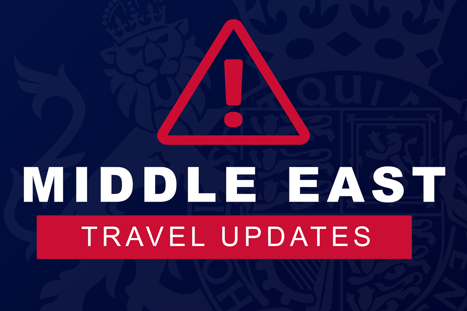 Foreign Office travel advice updates