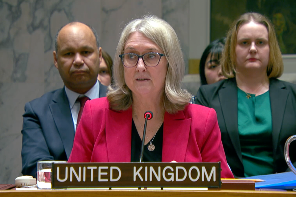 We are appalled by the continued restrictions imposed on the women and girls of Afghanistan: UK statement at the UN Security Council