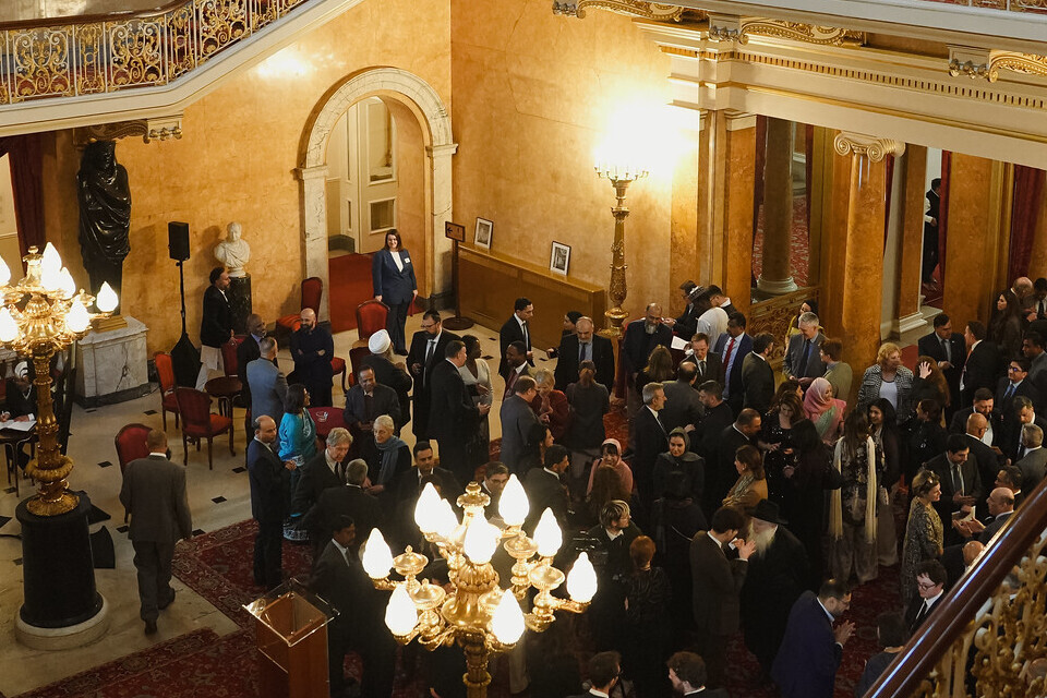 Major community iftar held by ministers?at Lancaster House  