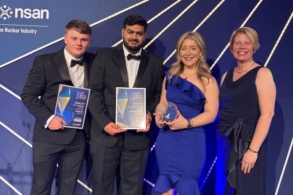 Sellafield apprentice wins national skills award