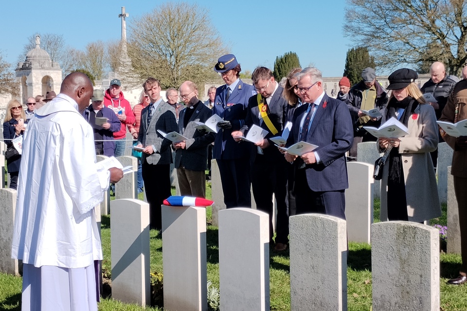 Grave of Shrewsbury soldier identified in Belgium