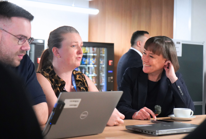 Welsh Secretary Jo Stevens at Tata Steel, Port Talbot