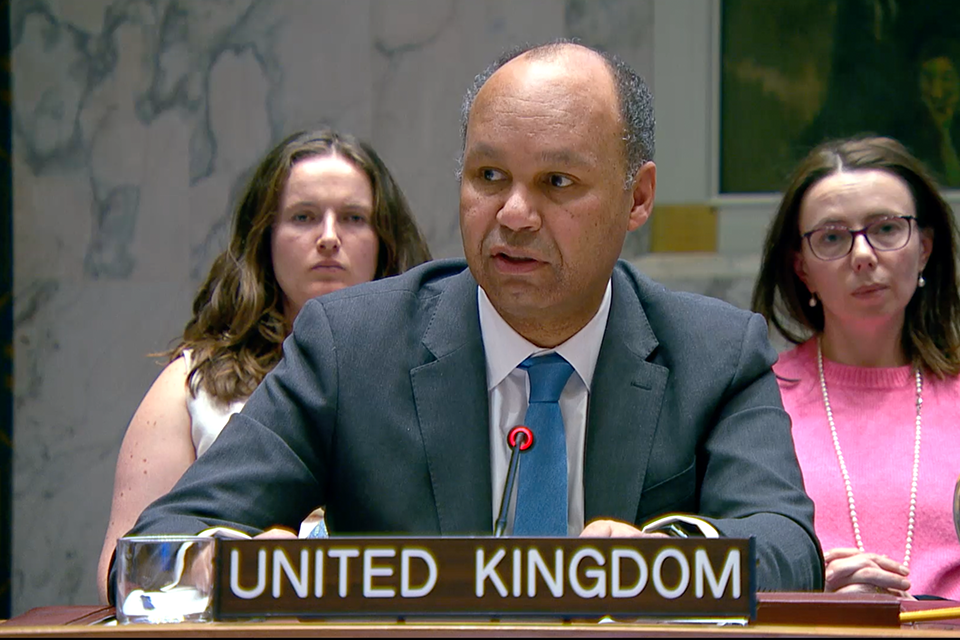 We must preserve the land and the people of Palestine so that a two state solution remains viable: UK statement at the UN Security Council
