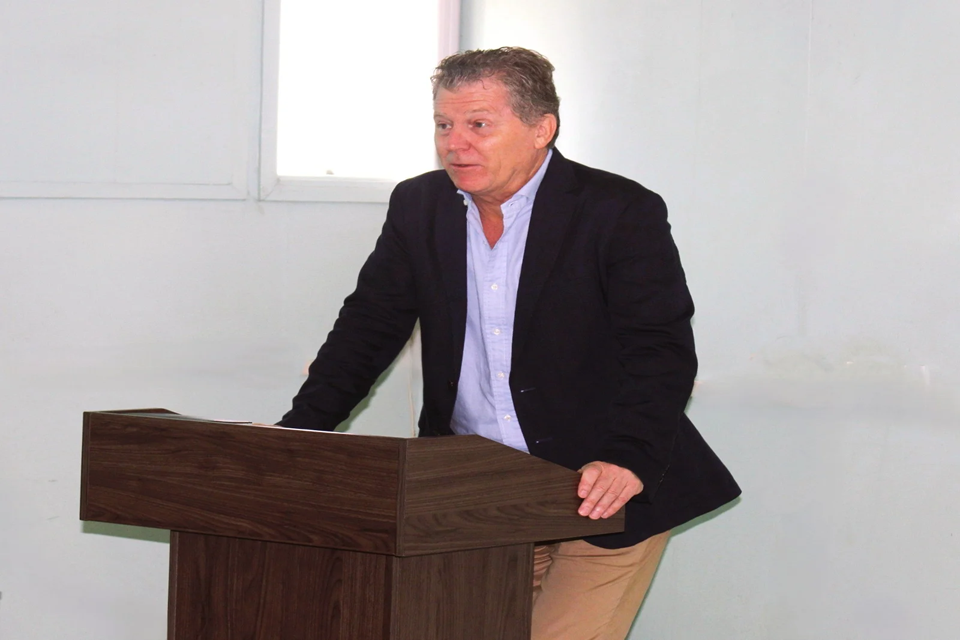 High Commissioner Paul Turner delivered his remarks at the stakeholders workshop