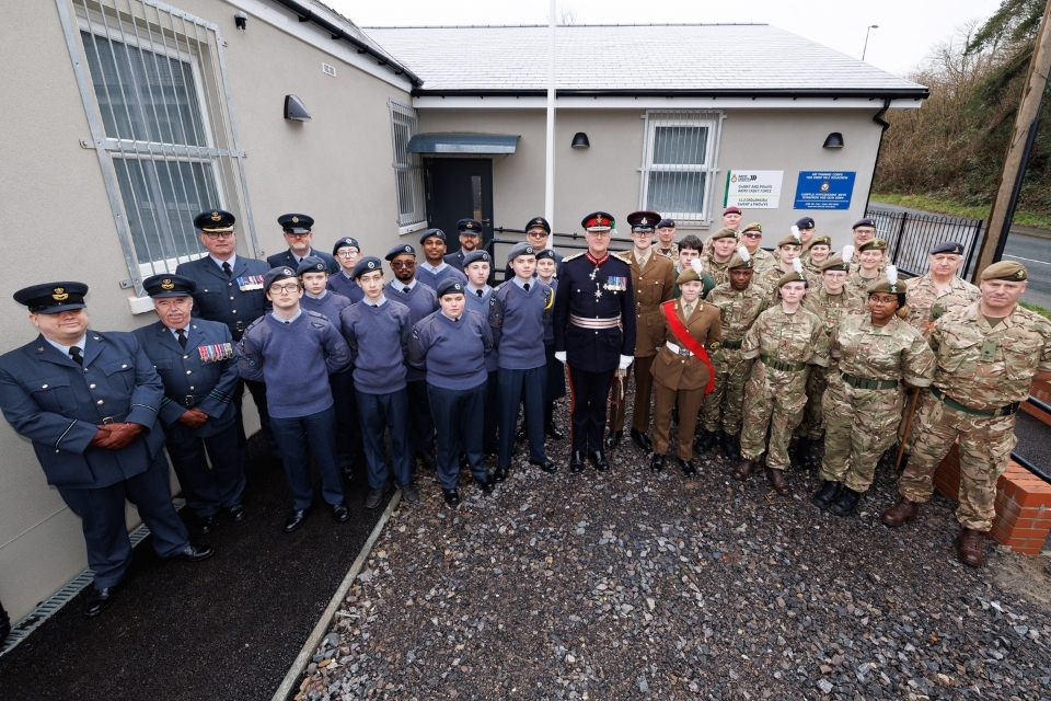 New Joint Cadet Centre opens in South Wales