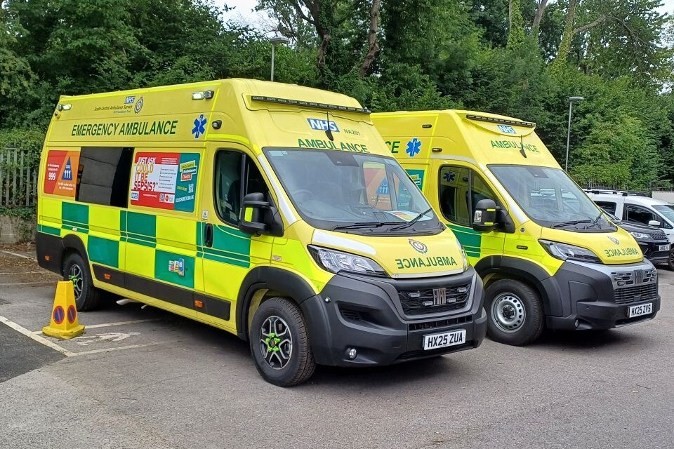 Record number of new and replacement ambulances delivered