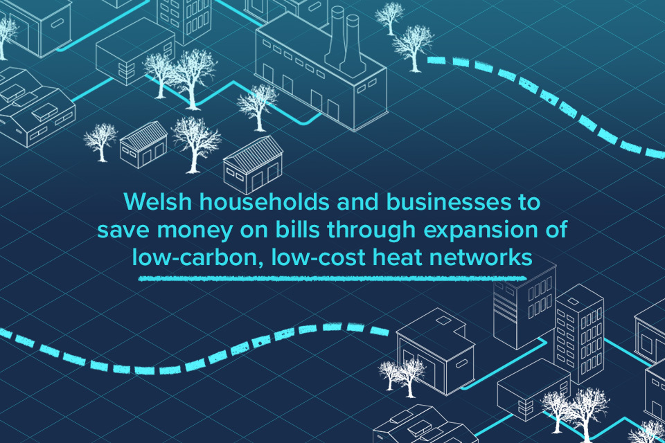 Welsh households to save money on bills through heat networks expansion