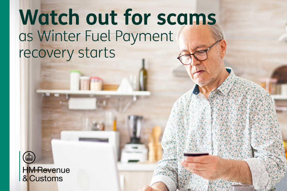 Pensioners urged to be alert to Winter Fuel Payment scams