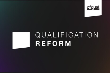 Ofqual qualification reform logo