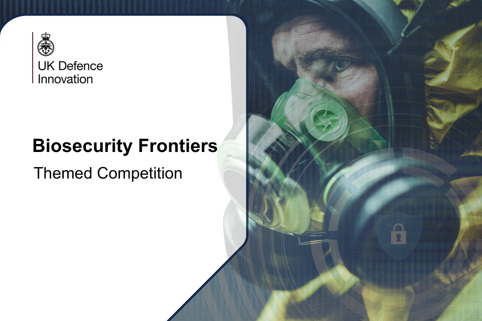 Defending against biological threats: UKDI launches Biosecurity Frontiers competition