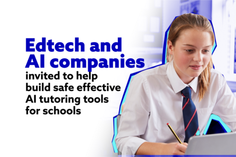 Edtech and AI companies invite to help build safe effective AI tutoring tools for schools.