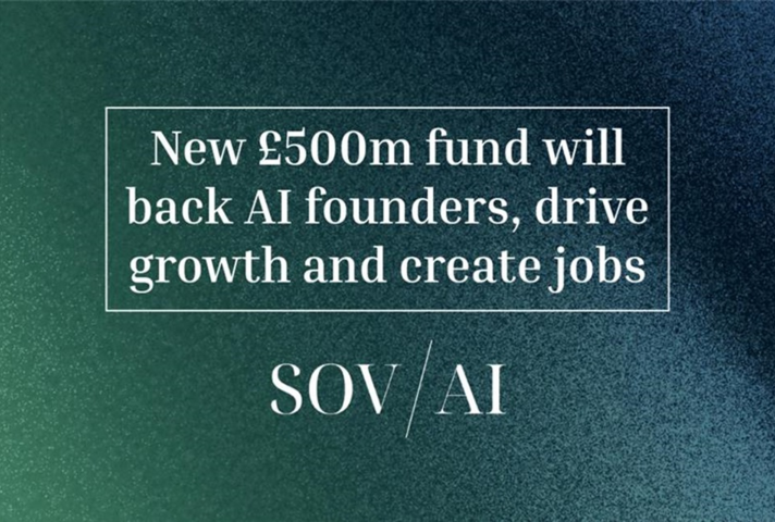 New £500 million fund will back AI founders, drive growth and create jobs.