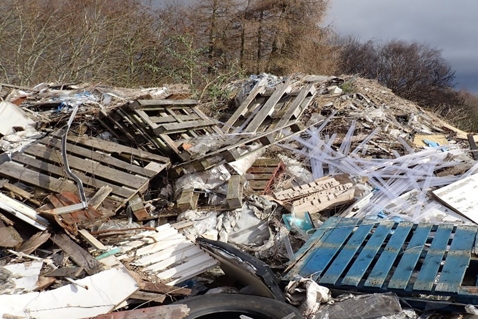 Waste site clearance underway after court action