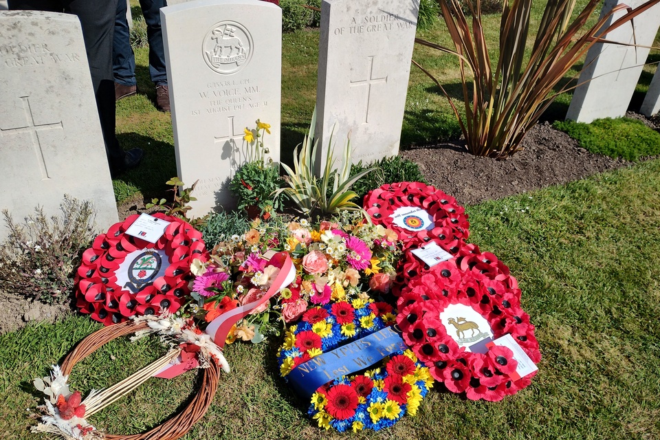 Graves of two missing Lance Corporals from World War One identified in Belgium