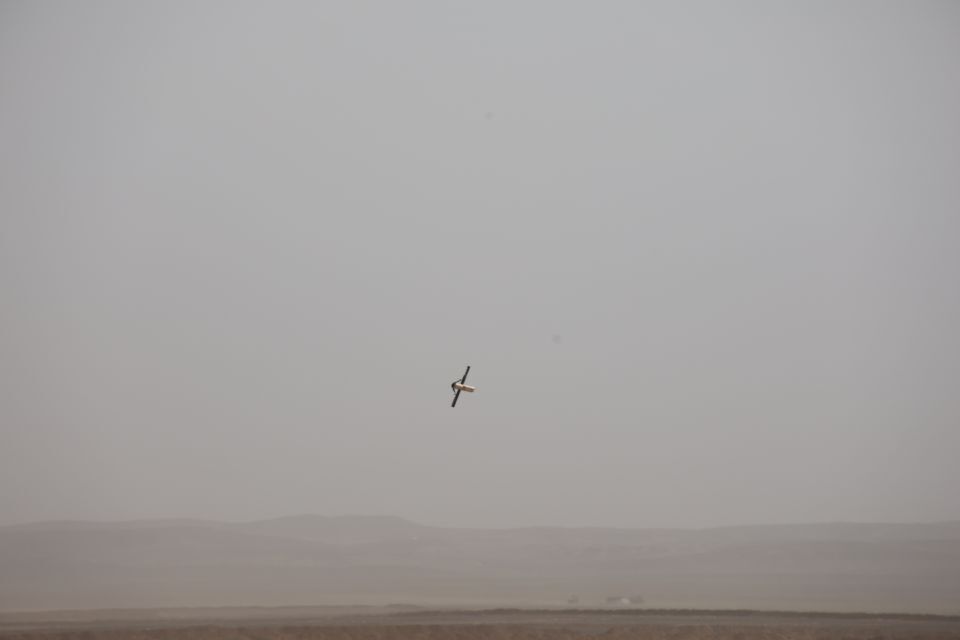 New interceptor missiles successfully tested in the Middle East as Defence Minister visits region