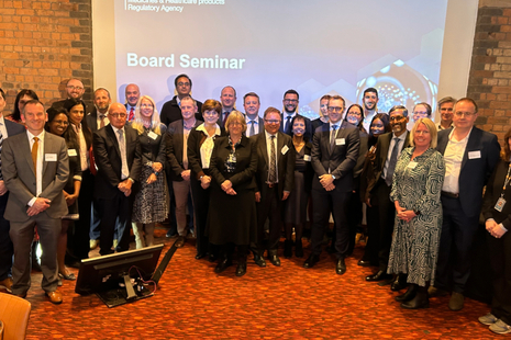 The MHRA Board meeting in Cardiff with colleagues from the Welsh Government and partners from across Wales 