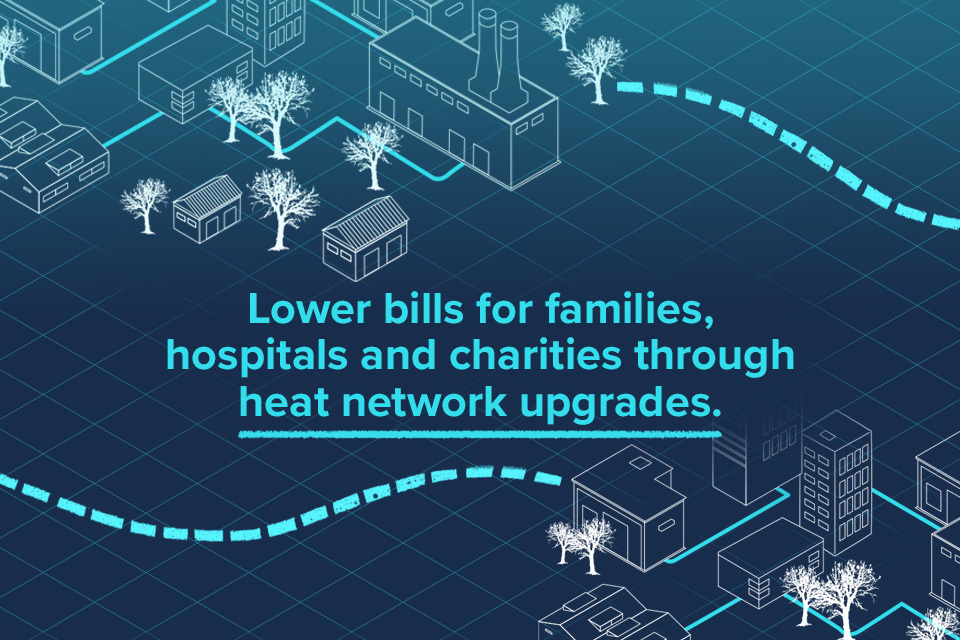 Heat network upgrades to lower bills for families and businesses