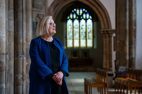 Baroness Twycross in Grimsby Minster