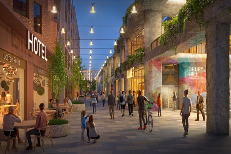 Developer sought to create new city quarter for Nottingham as work to transform iconic city centre site gathers pace