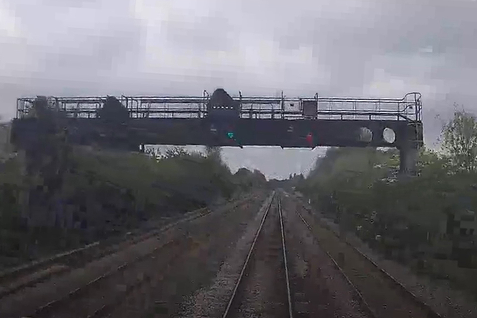 Train overspeeding at Trowell