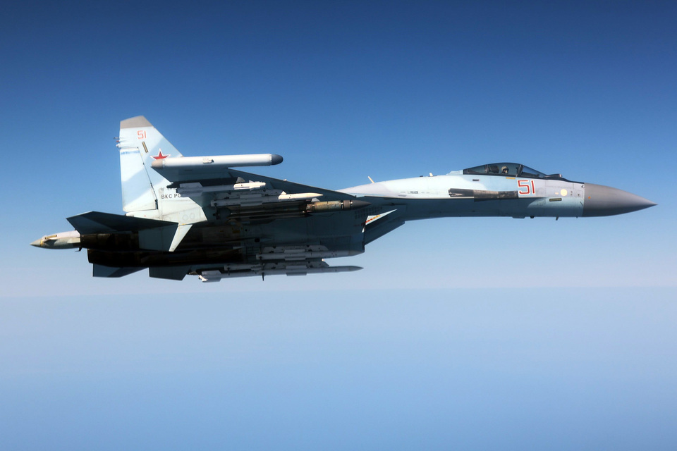 RAF aircraft dangerously intercepted by Russian jets over Black Sea