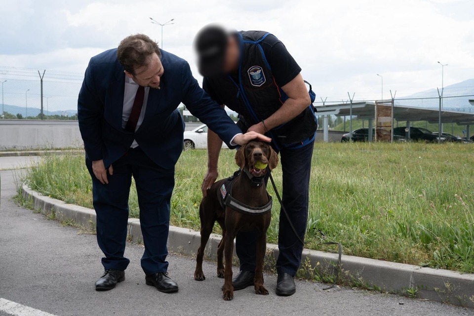 UK strengthens border security with new sniffer dogs deployed in Bulgaria