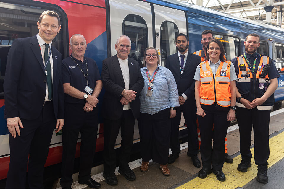 More new trains, better journeys: SWR celebrates one year in public ownership