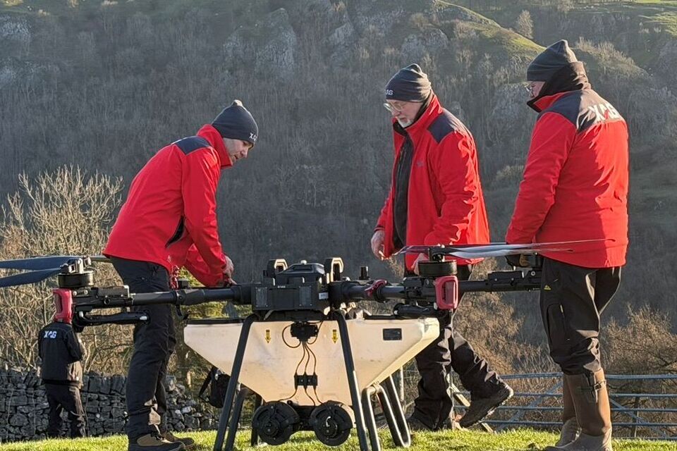 Drones take flight to help restore Peak District ravine woodlands