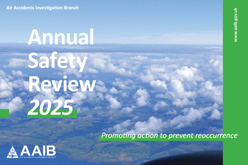 AAIB publishes Annual Safety Review 2025