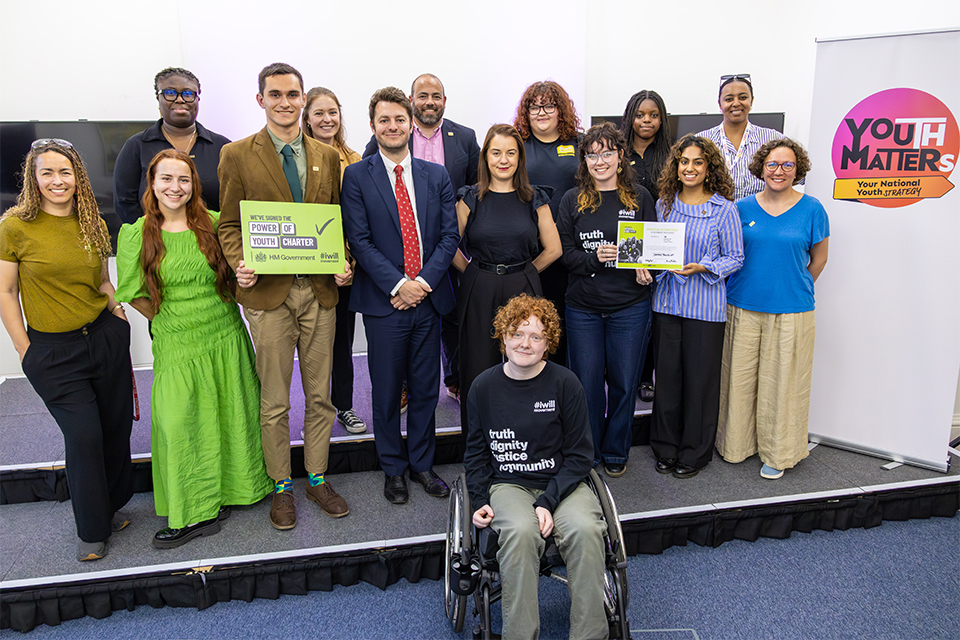 Power of Youth Charter gives young people a voice in government