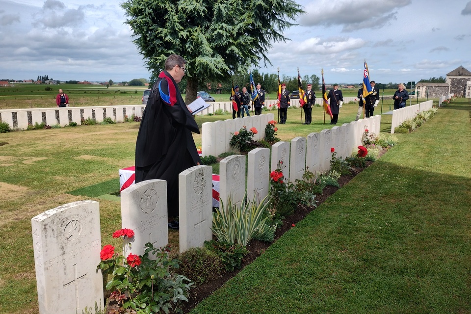 Three soldiers killed during the First World War laid to rest