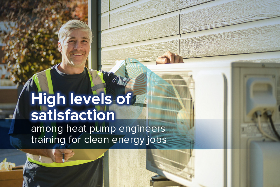 Research reveals strong satisfaction among heat pump trainees