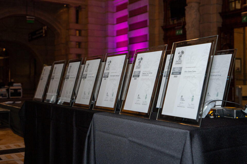 Over 300 employers recognised with Defence Employer Recognition Scheme Silver Award for supporting the armed forces community