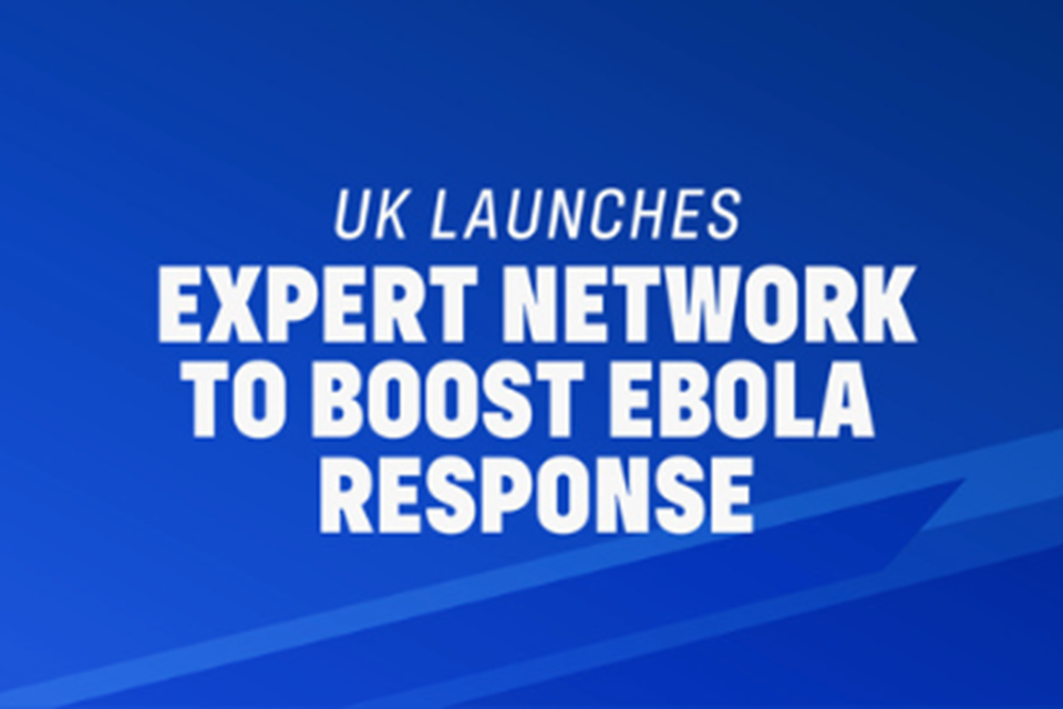 Read "UK launches expert network to boost Ebola response and global crisis readiness’ article 