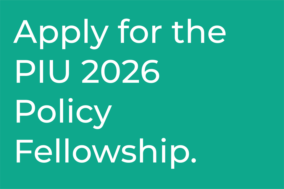 Applications now open for OIT’s 2026 Policy Fellowship