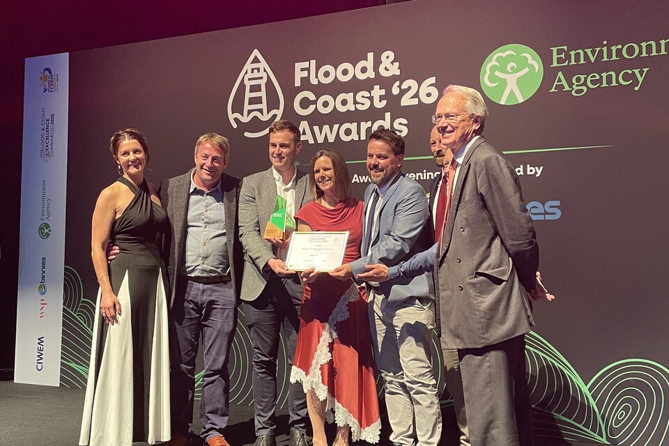 Bridgwater Tidal Barrier scheme wins national digital award