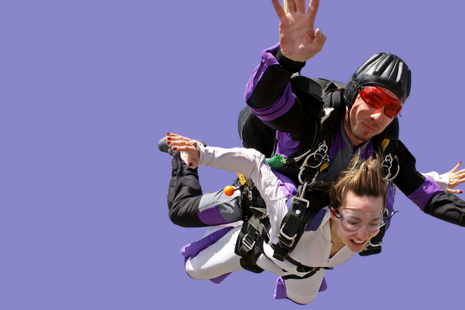 skydiving fundraising