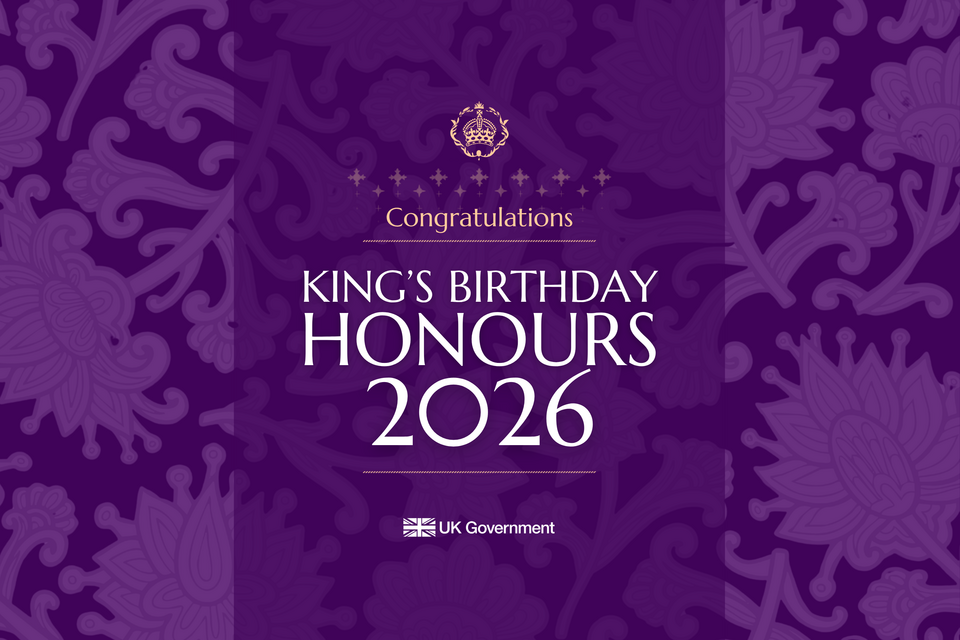 UK celebrates recipients from Northern Ireland in HM The King's Birthday Honours List