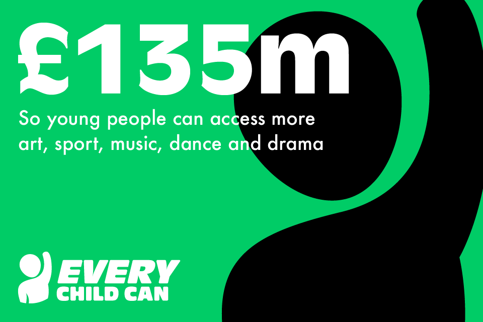 Every child to get access to enriching activities to build skills and confidence for life