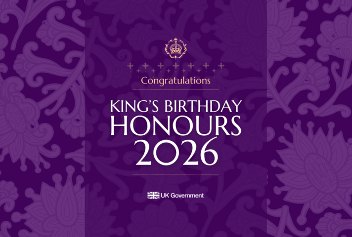 Congratulations King's Birthday Honours 2026