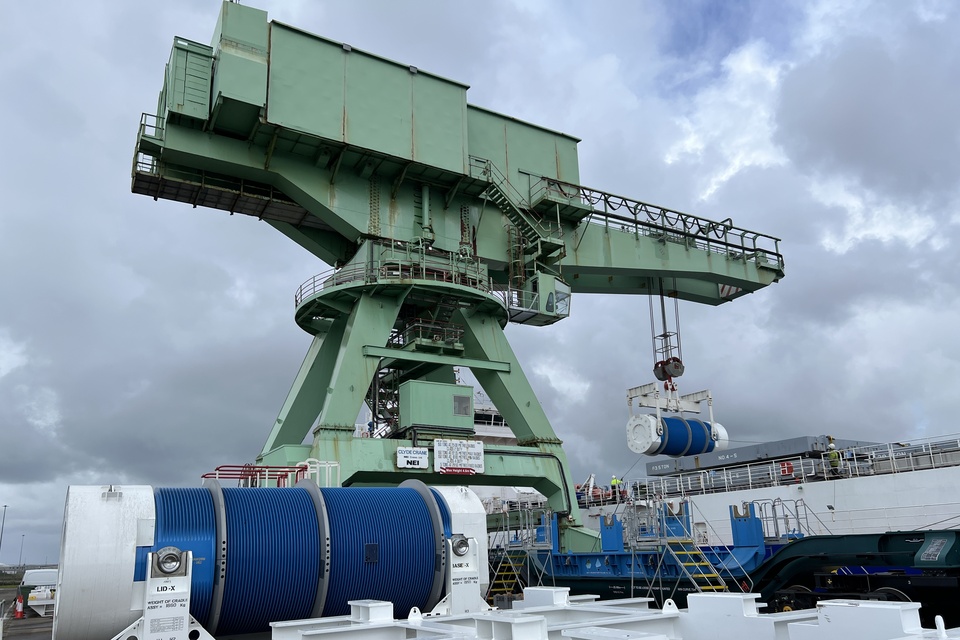 Third shipment of vitrified waste from the UK to Germany successfully completed