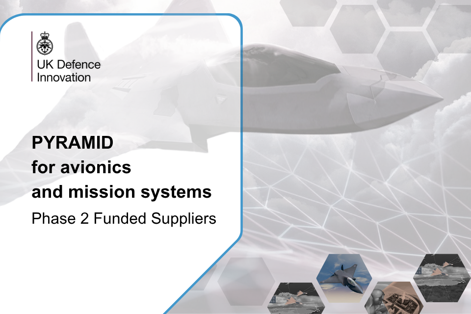 Over £2 million awarded to support the adoption of PYRAMID on avionics and mission systems.