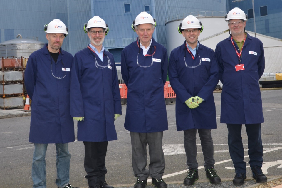 CORWM visits Sizewell A and Sizewell B