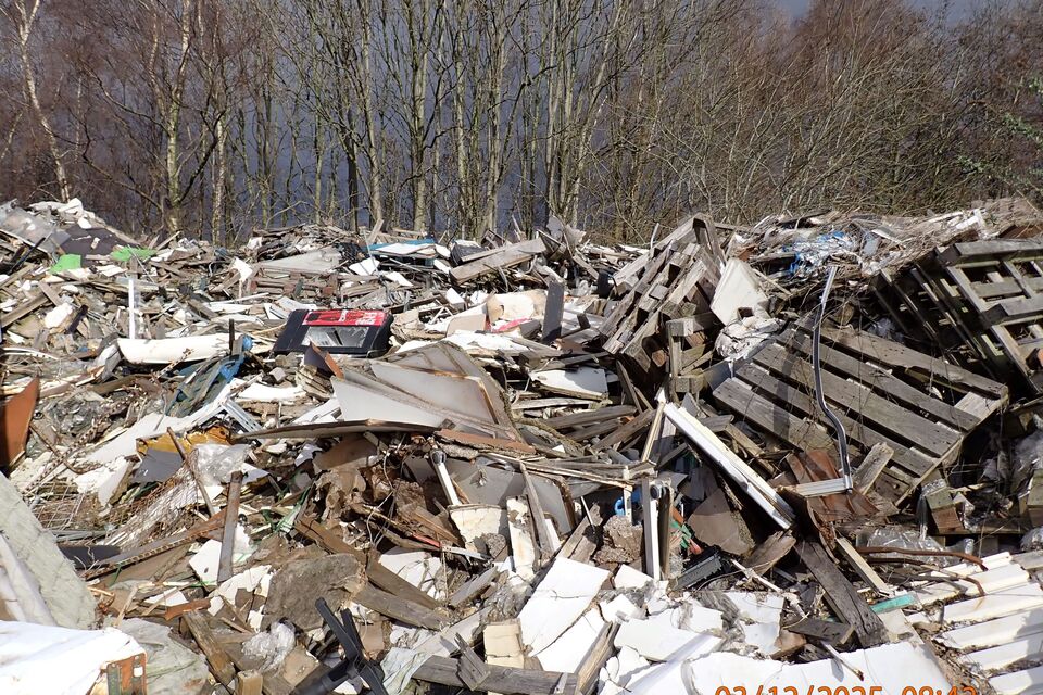 Tonnes of illegal waste cleared from West Yorkshire site