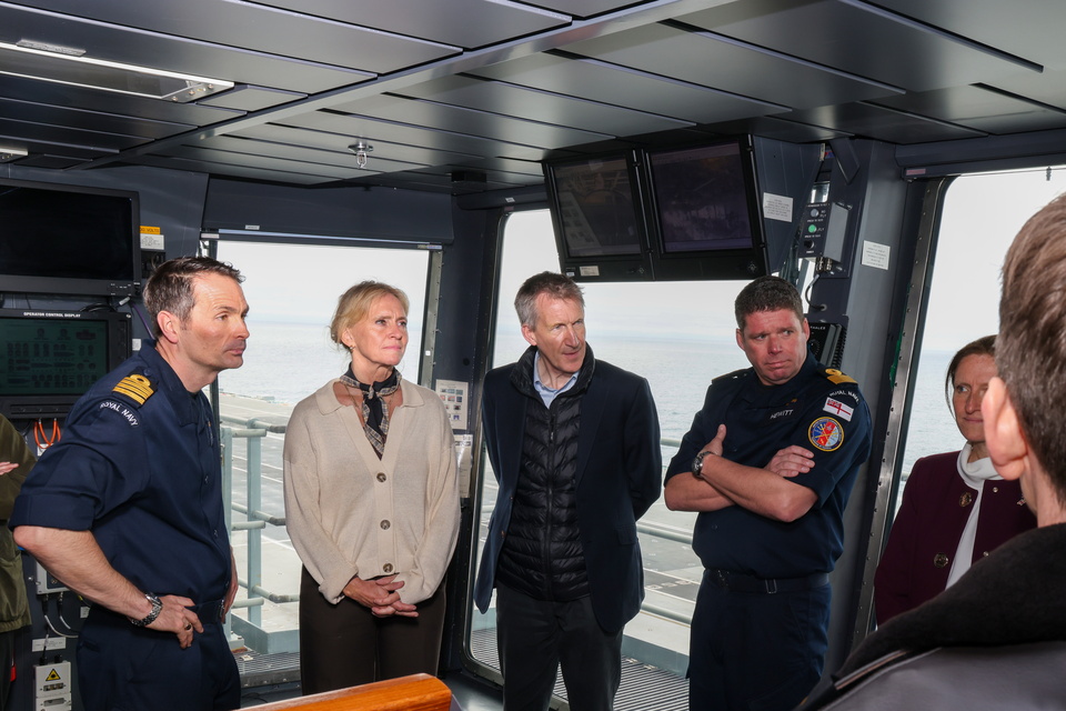 UK Forces protect NATO with aircraft carrier operations in High North