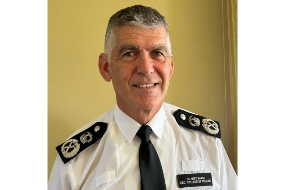Sir Andy Marsh announced as preferred candidate for HM Chief Inspector