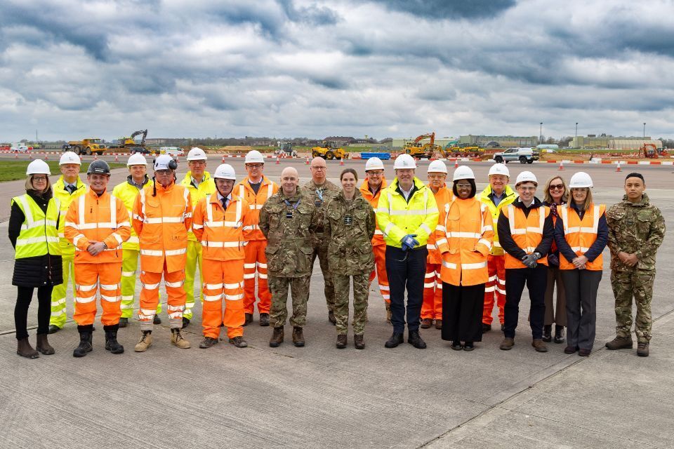 Overhaul underway at RAF Brize Norton: £180 million revamp to keep UK Air Mobility moving